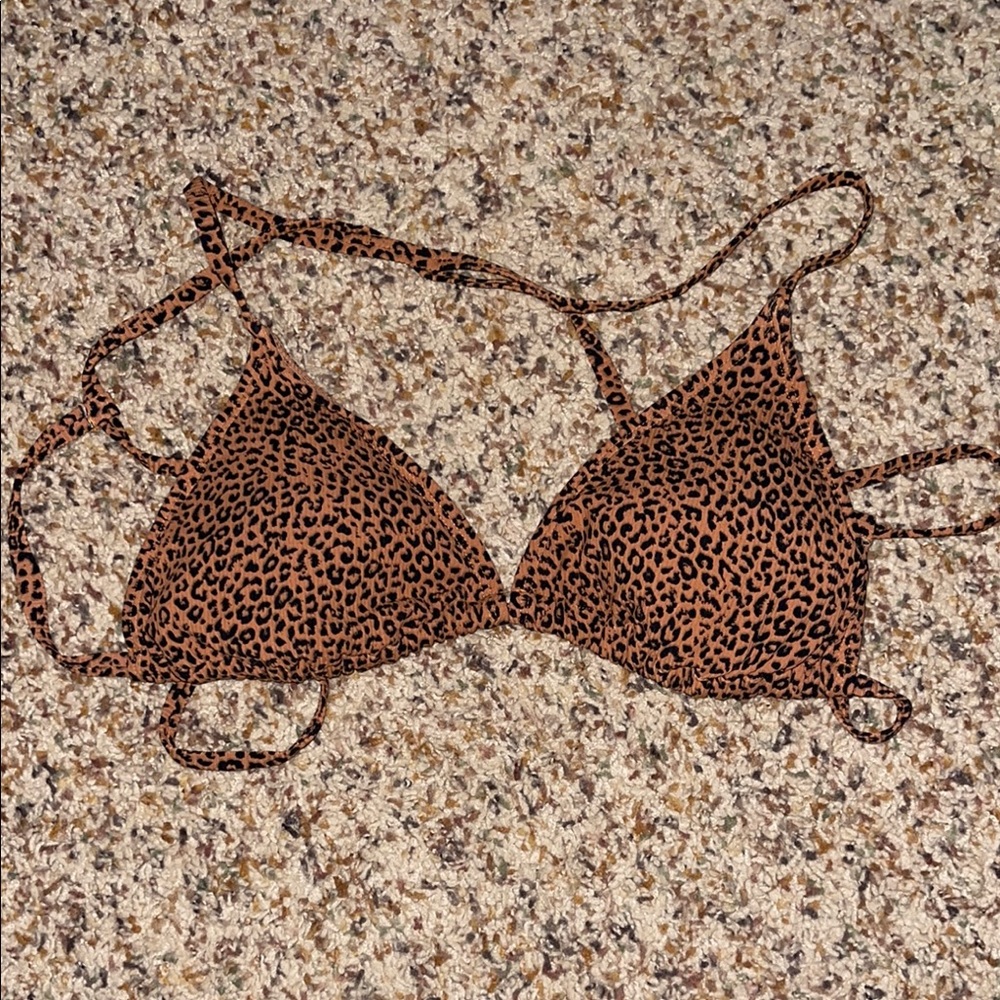 Cheetah Bikini Top